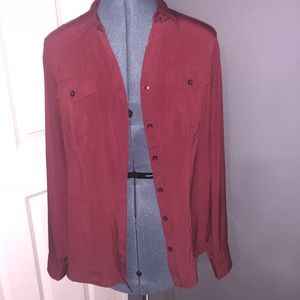 Maroon Blouse